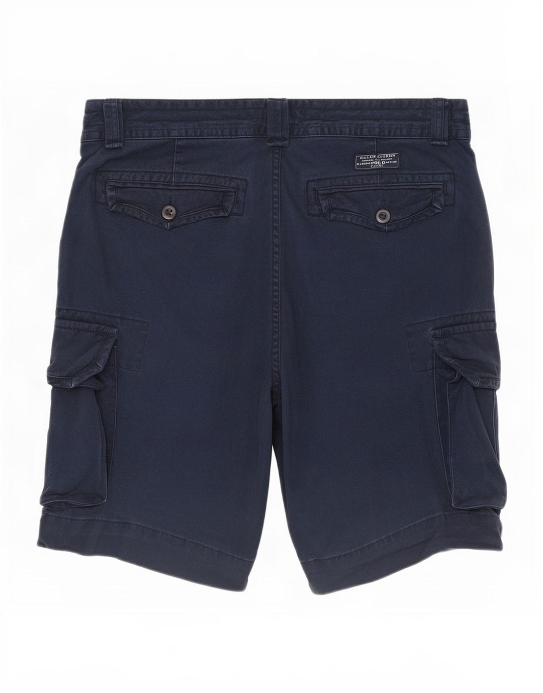 Ralph Lauren Herre Cargo Shorts W32 Mellem marineblå bomuld