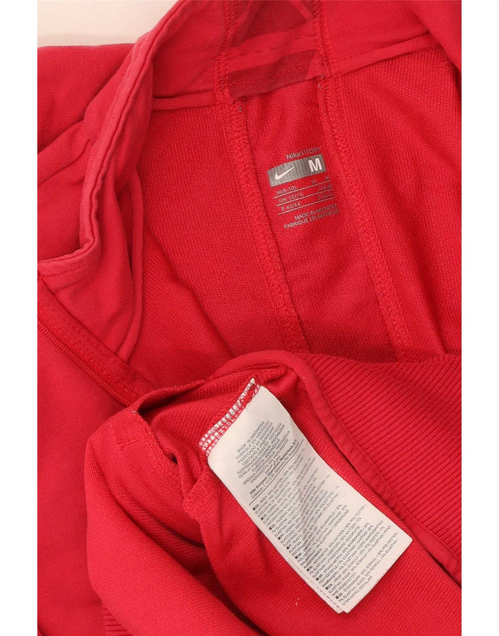 Nike grafisk træningsdragt topjakke til kvinder UK 12/14 Medium Pink Bomuld