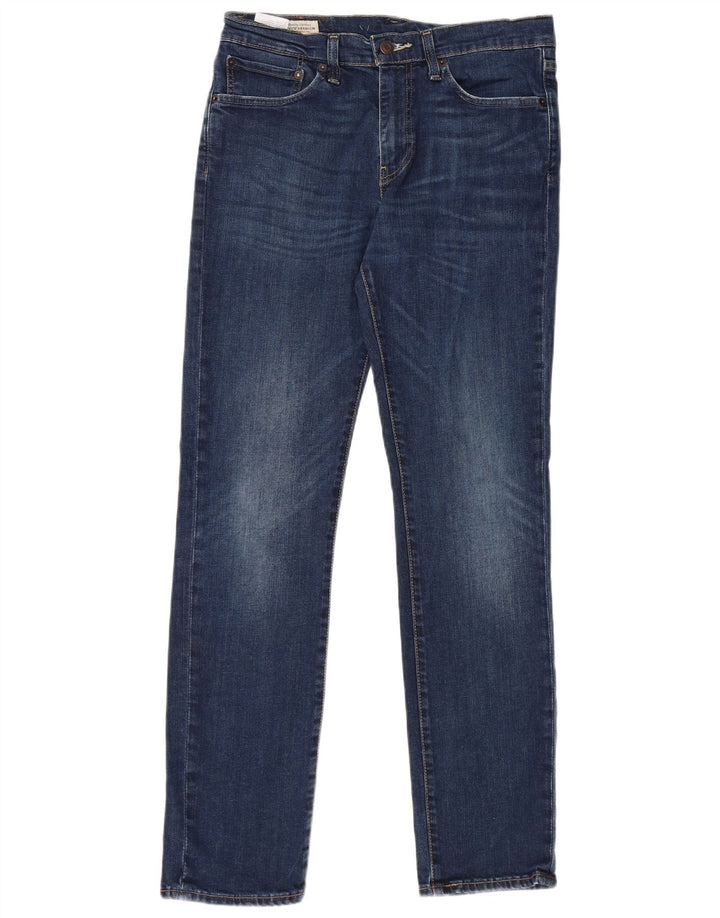 Levi's Herre 511 Slim Jeans W32 L32 Blå Bomuld