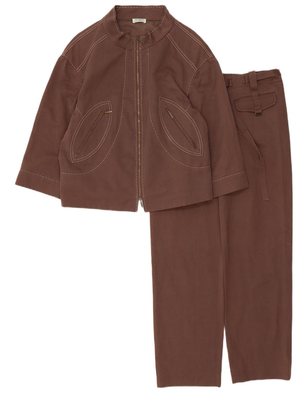 Philosophy Di Alberta Ferretti Dame 2-delt jakkesæt UK 12 Medium W32 L30 Bro