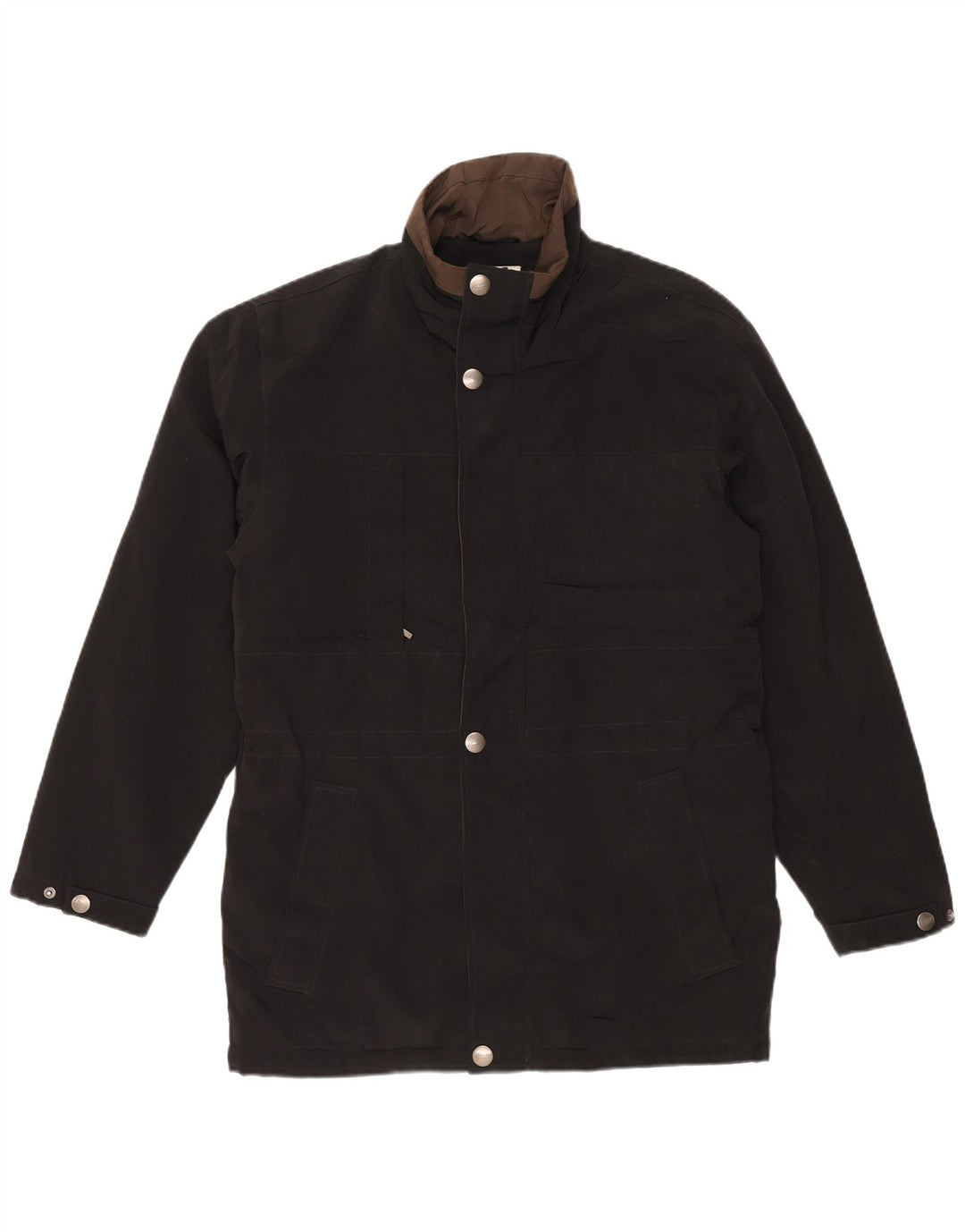 LONDON FOG Herre Utility Jacket UK 38 Medium Black Polyester