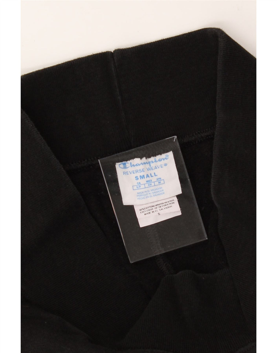 CHAMPION Mens Tracksuit Trousers Joggers Small  Black Cotton Vintage Champion and Second-Hand Champion from Messina Hembry 