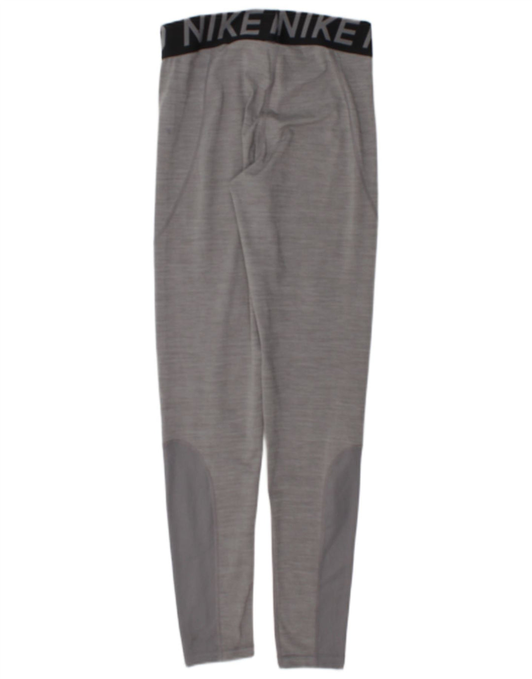 Nike Dame Dri Fit Grafiske Leggings UK 12 Medium Grey Colourblock