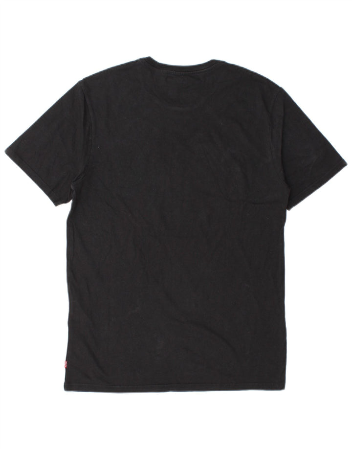 Levi's Herre grafisk T-shirt top lille sort bomuld