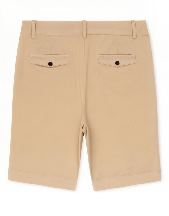 Zara Chino Shorts til kvinder Large W32 Beige