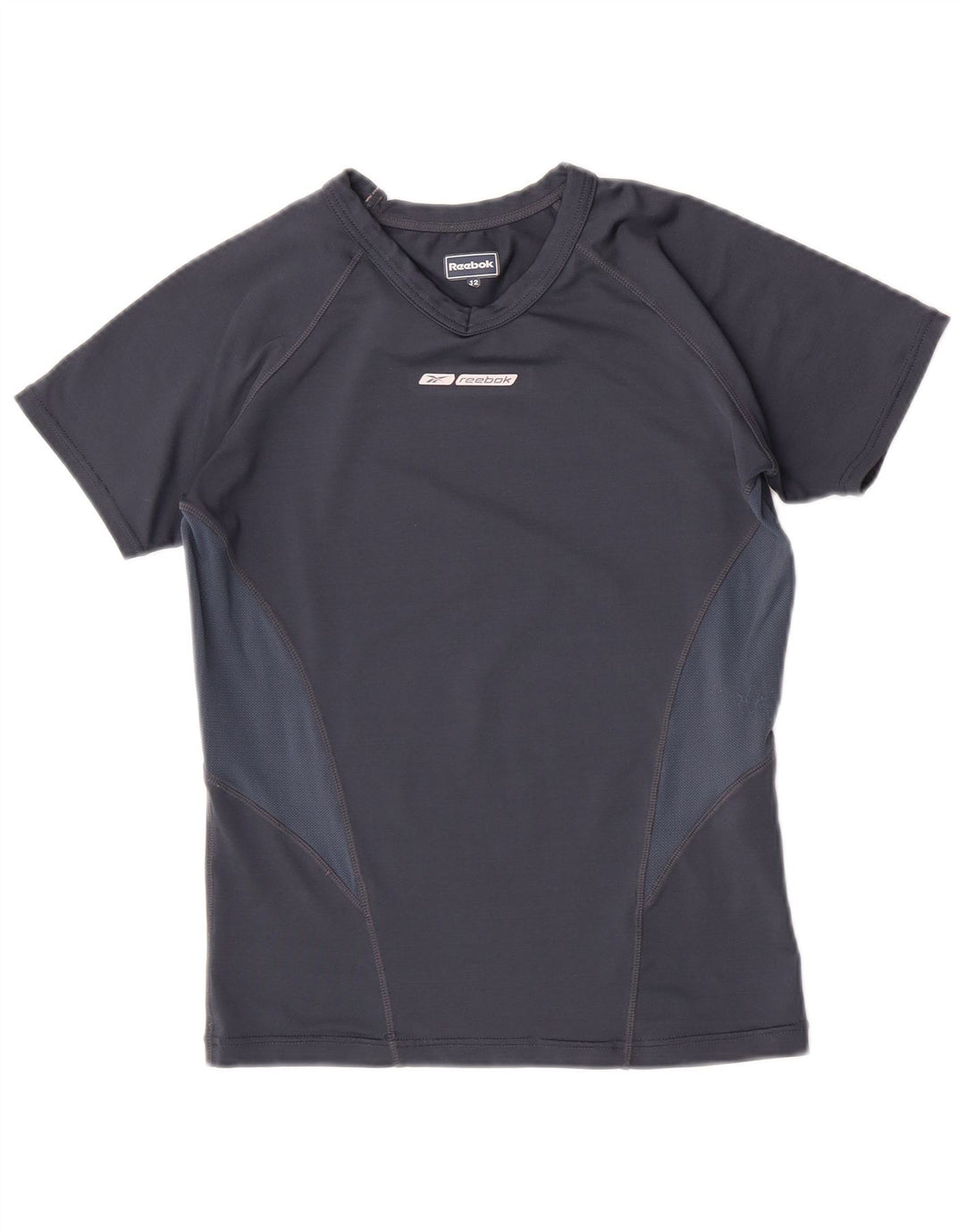 Reebok Boys T-Shirt Top 11-12 år Grå Colourblock Polyester