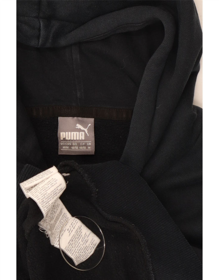 Puma Herre hættetrøje Jumper Medium Sort Bomuld