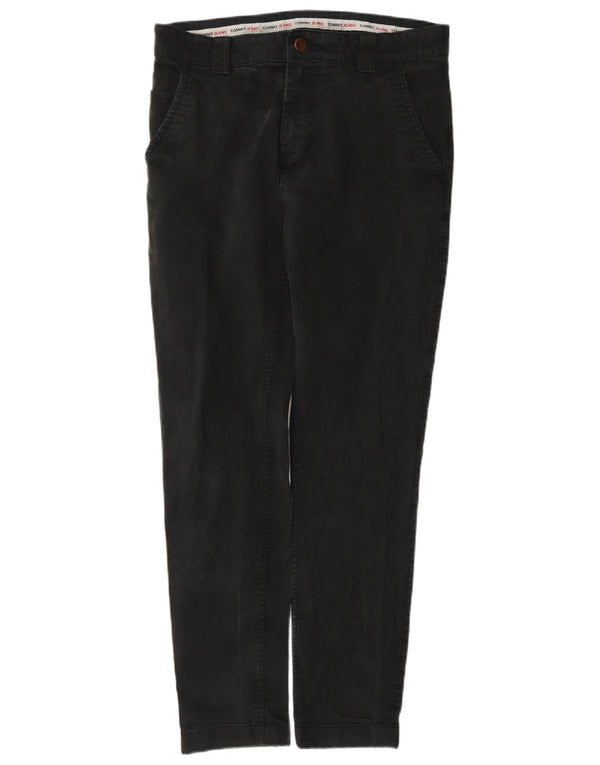 Tommy Hilfiger Herre Slim Chino Bukser W32 L32 Grå Bomuld