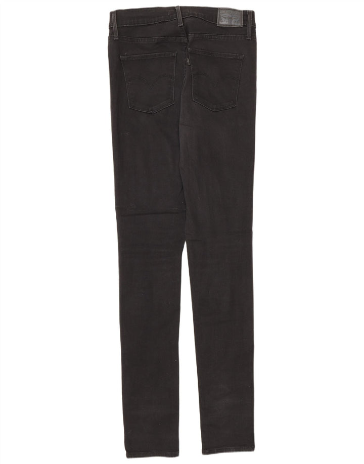 Levi's Kvinder Slankende Skinny Jeans W29 L34 Sort Bomuld