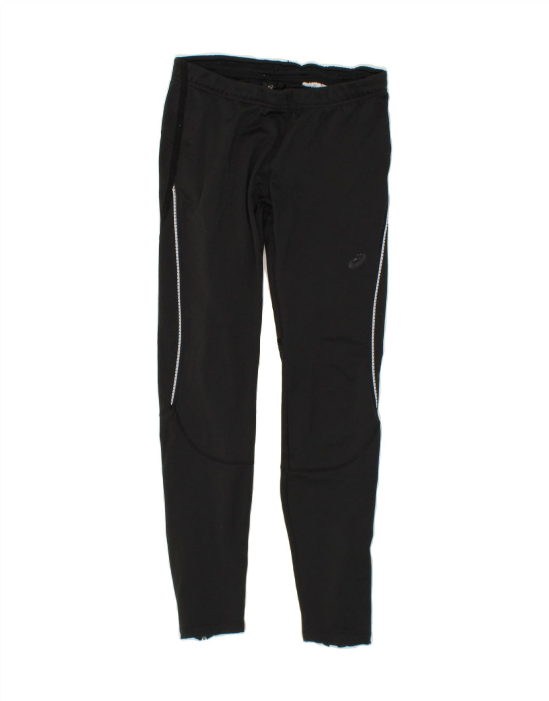 ASICS Womens Leggings UK 12 Medium Black Vintage Asics and Second-Hand Asics from Messina Hembry 