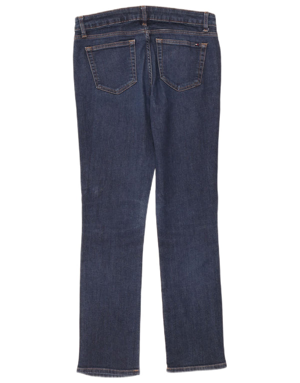 Tommy Hilfiger Dame Straight Jeans US 8 Medium W32 L31 Navy Blue