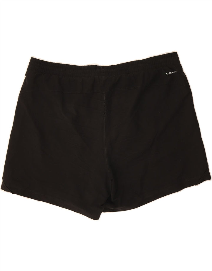 ADIDAS Mens Climalite Sport Shorts XL Black Polyester Vintage Adidas and Second-Hand Adidas from Messina Hembry 