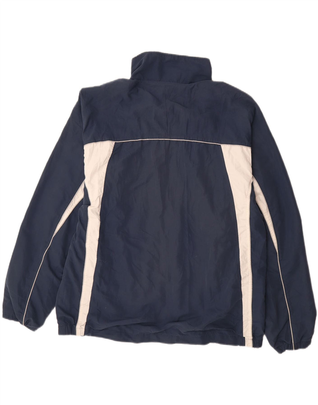 ASICS Træningsdragt til mænd Topjakke XL Marineblå Colourblock Polyester