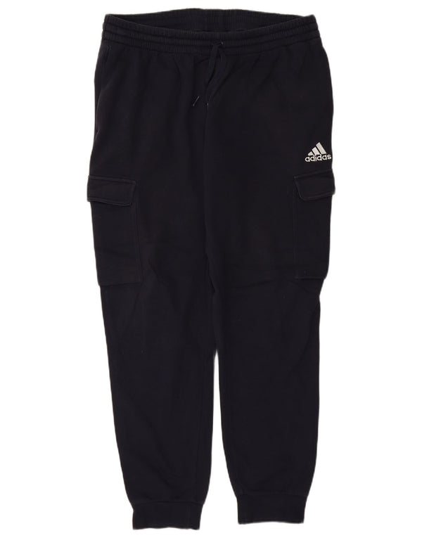 ADIDAS Herre Cargo Træningsdragt Bukser Joggers XL Navy Blue