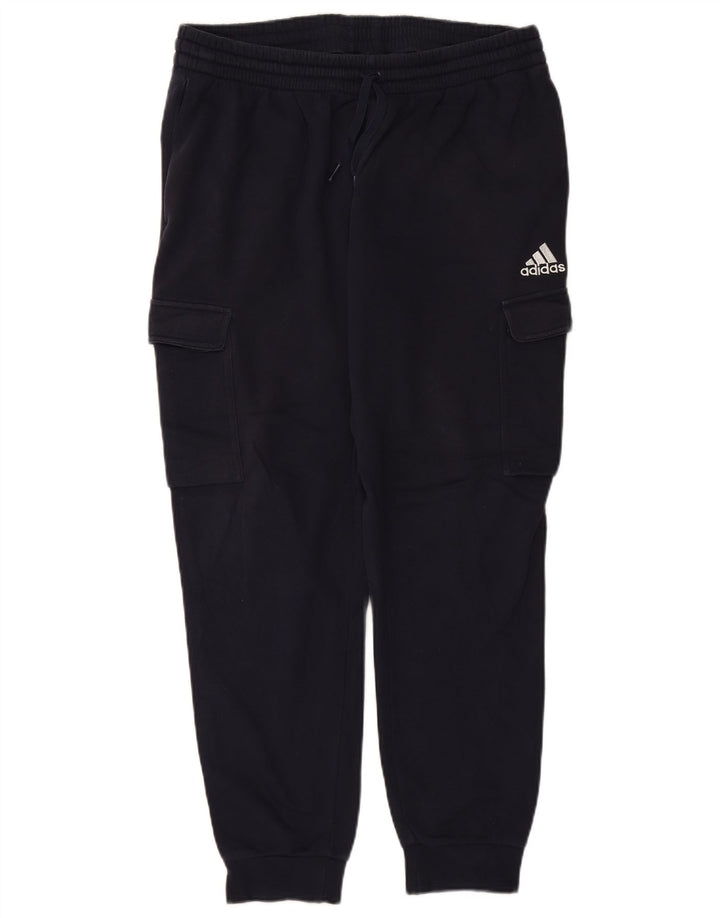 ADIDAS Herre Cargo Træningsdragt Bukser Joggers XL Navy Blue