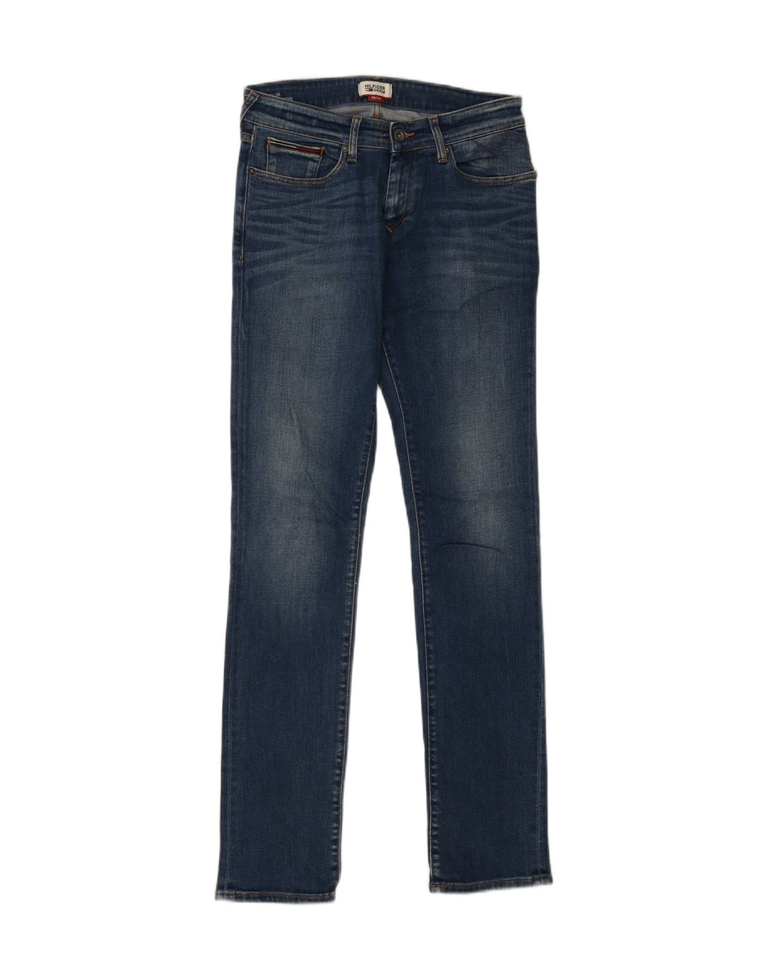 Tommy Hilfiger Herre Slim Jeans W30 L34 Blå