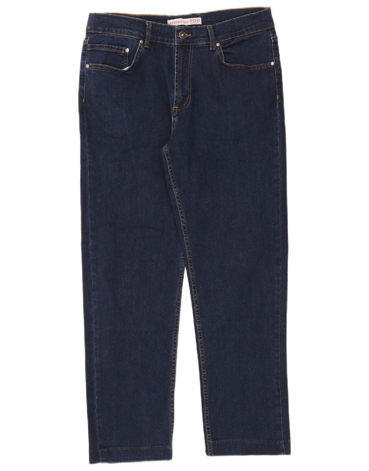 Carrera Herre 700 Regular Straight Jeans W34 L30 Marineblå Bomuld