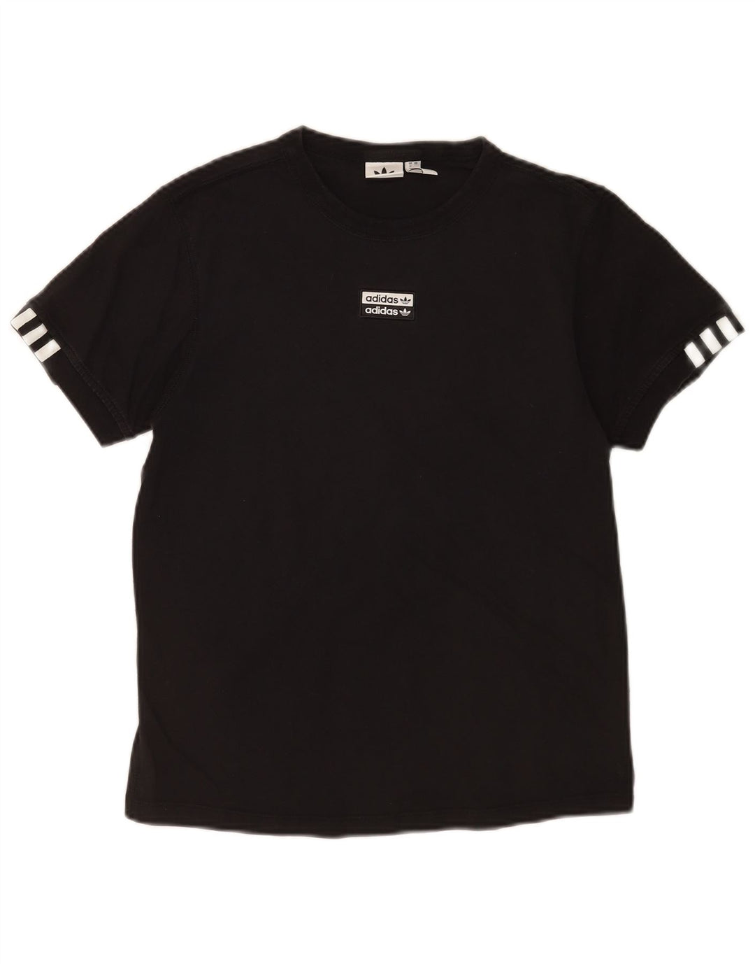 Adidas T-Shirt Top UK 12 Medium Sort