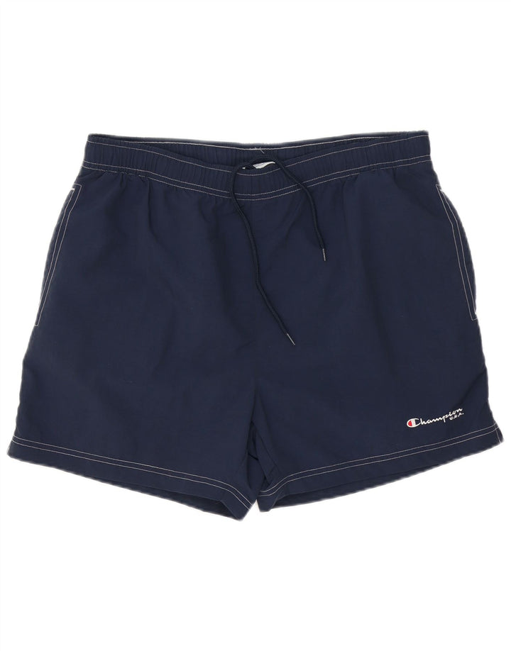 Champion svømmeshorts til mænd XL marineblå polyester