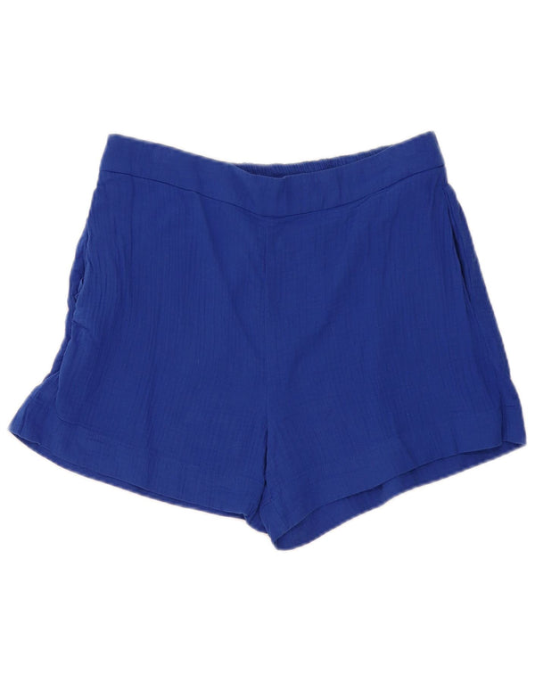 Boden Dame Casual Shorts UK 12 Medium W30 Blå Bomuld