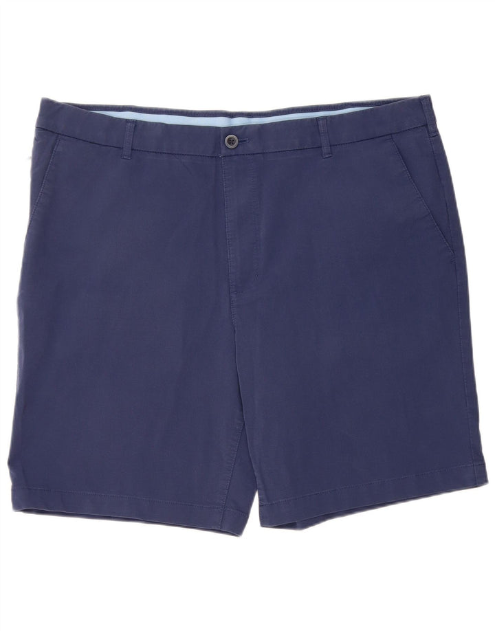 IZOD Chino Shorts til mænd W40 XL Marineblå Bomuld