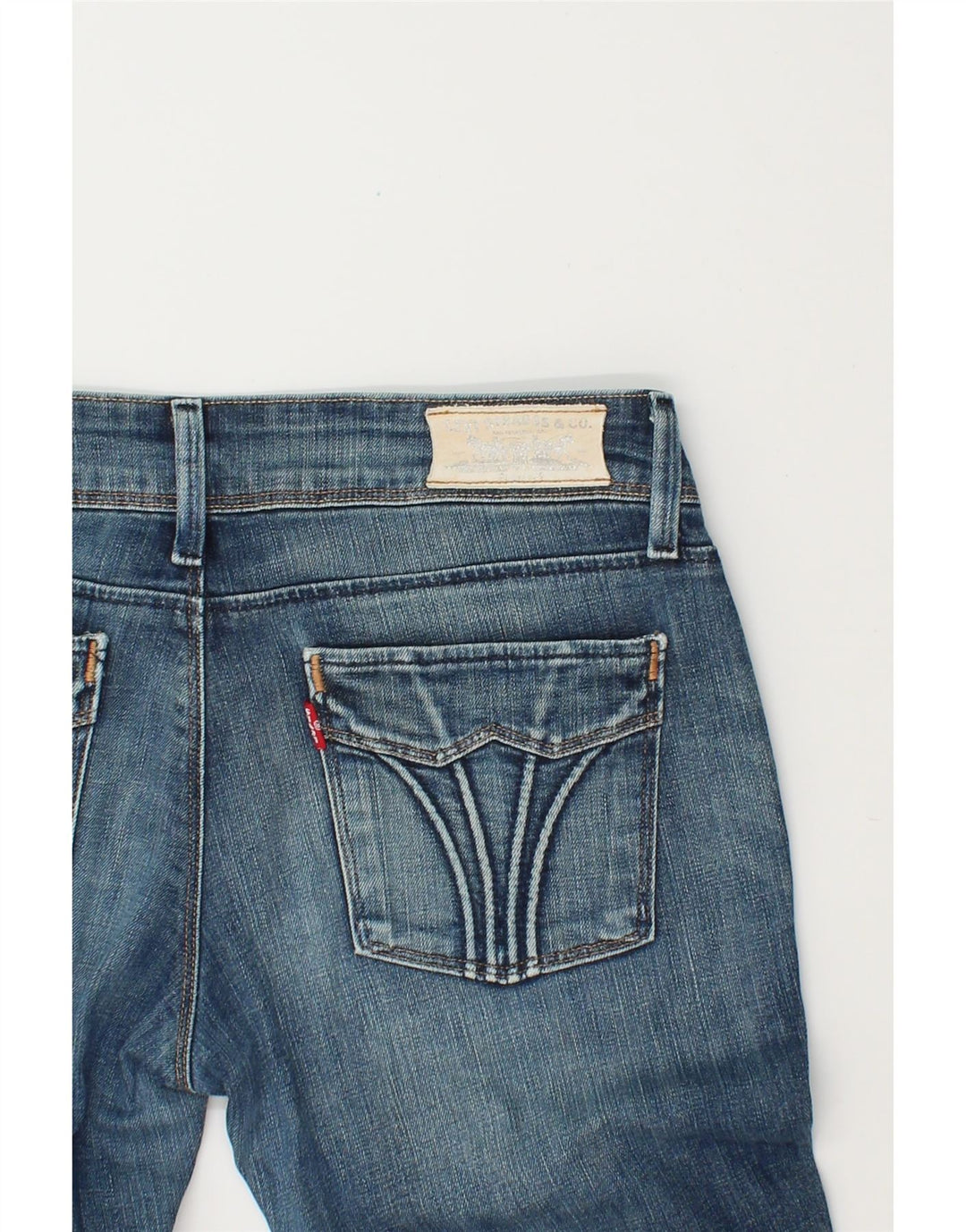 LEVI'S Womens Slim Jeans W30 L34  Blue Cotton Vintage Levi's and Second-Hand Levi's from Messina Hembry 