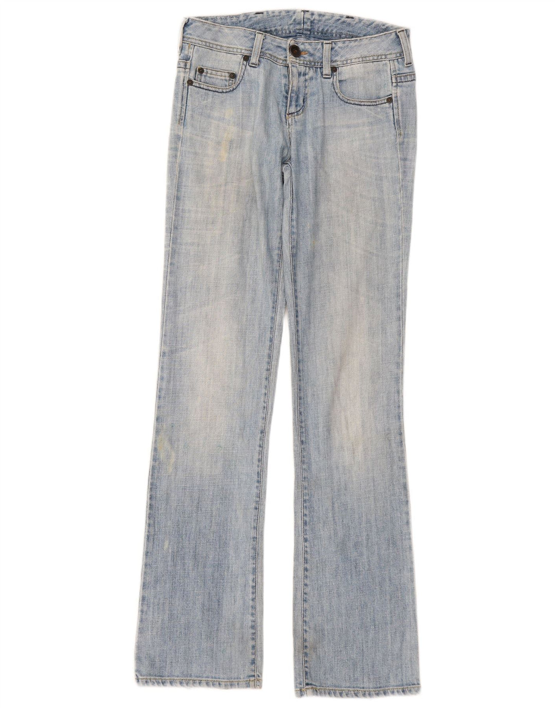 Benetton Dame Bootcut Jeans W30 L33 Blå