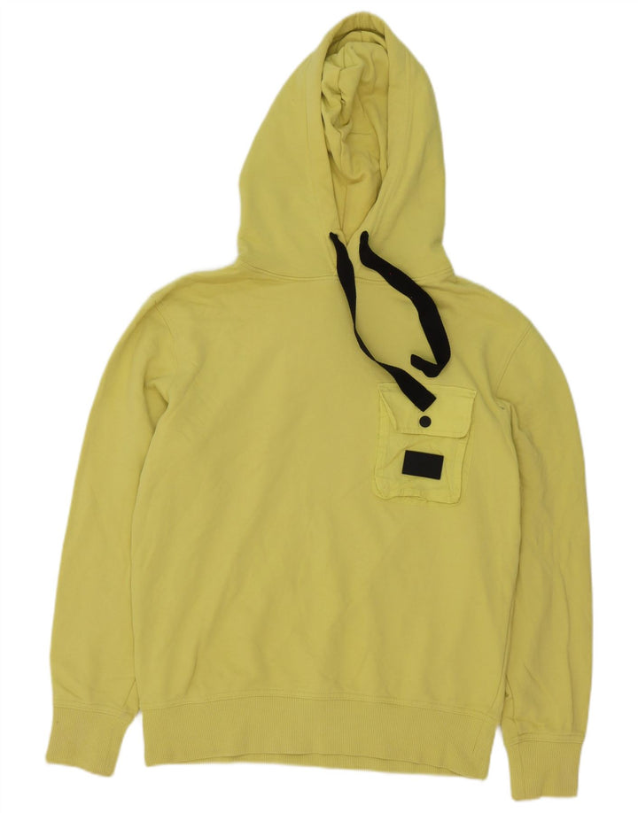 Calvin Klein Jeans Herre hættetrøje Jumper Medium Gul Bomuld