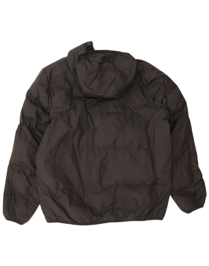 Nike Polstret hættejakke til mænd UK 40 Stor sort polyester