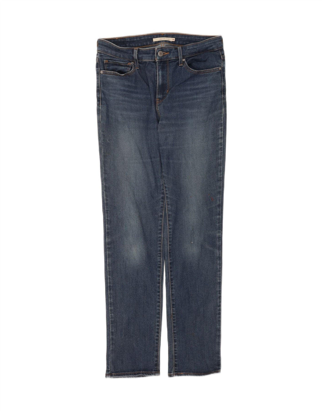 Levi's Dame 712 Slim Jeans W28 L32 Blå