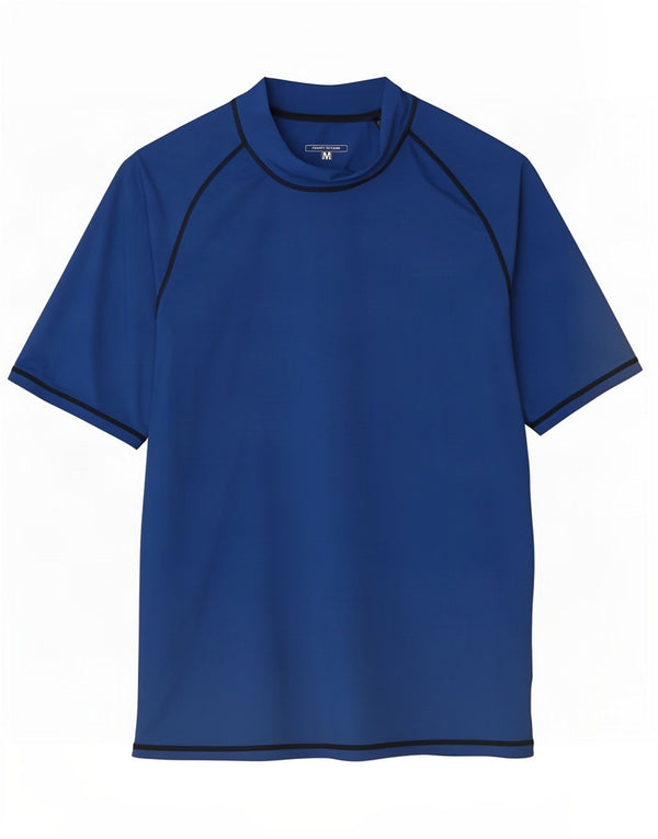 Mountain Warehouse Herre T-Shirt Top XL Blå Polyamid