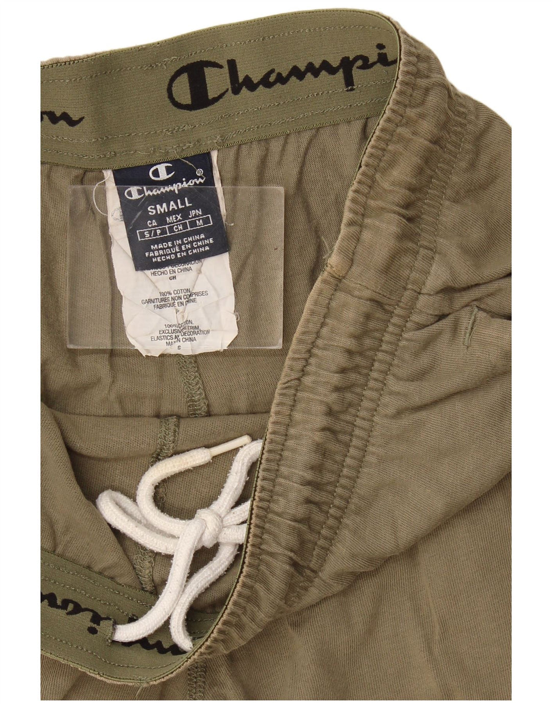 Champion Herre Sportshorts Små Khaki Bomuld