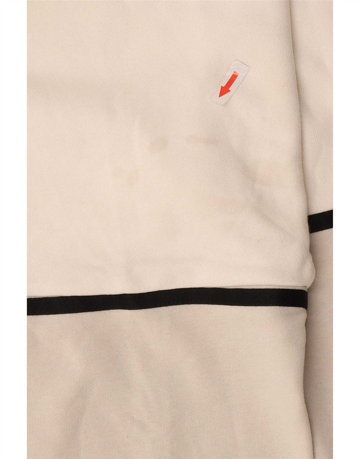 Nike grafisk hættetrøje til mænd mellem hvid Colourblock Bomuld