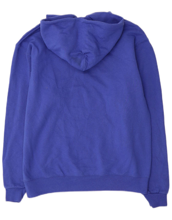 Champion Herre grafisk hættetrøje Jumper Medium Blue Bomuld