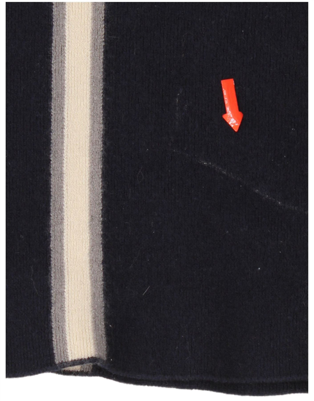 Lacoste Dame Boat Neck Jumper Sweater Størrelse 38 Mellem marineblå stribet