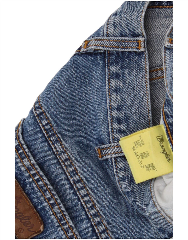 Wrangler Herre Ohio Straight Jeans W34 L34 Blå Bomuld