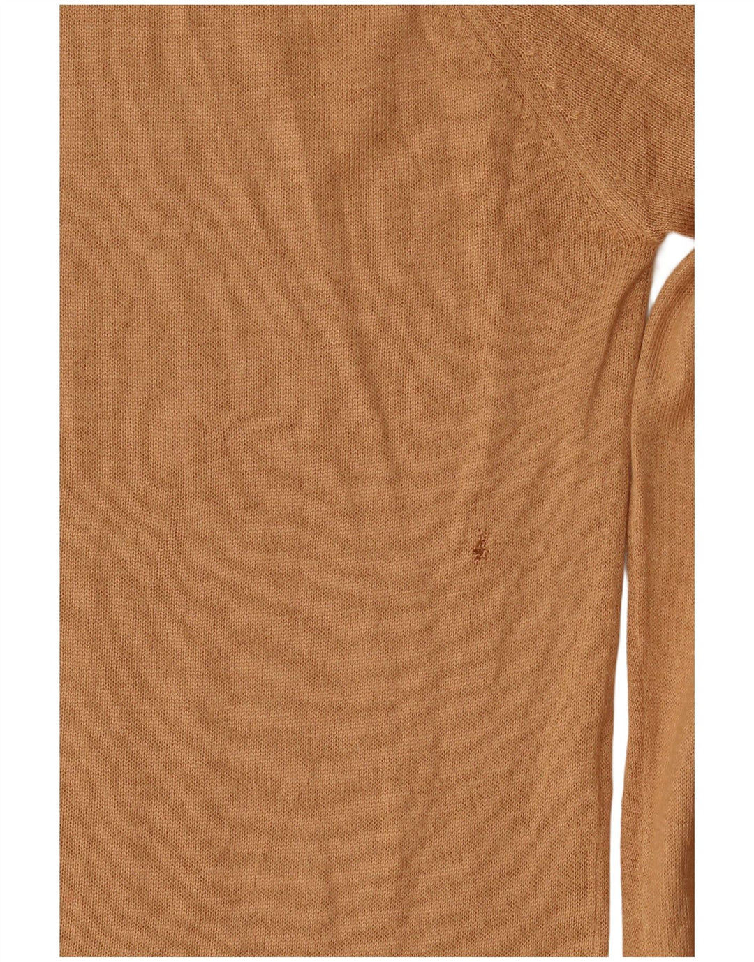 Zara Dame Boat Neck Jumper Sweater UK 14 Medium Beige