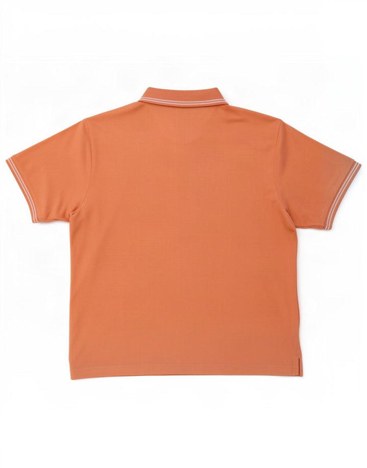 Champion herre poloshirt Medium orange bomuld