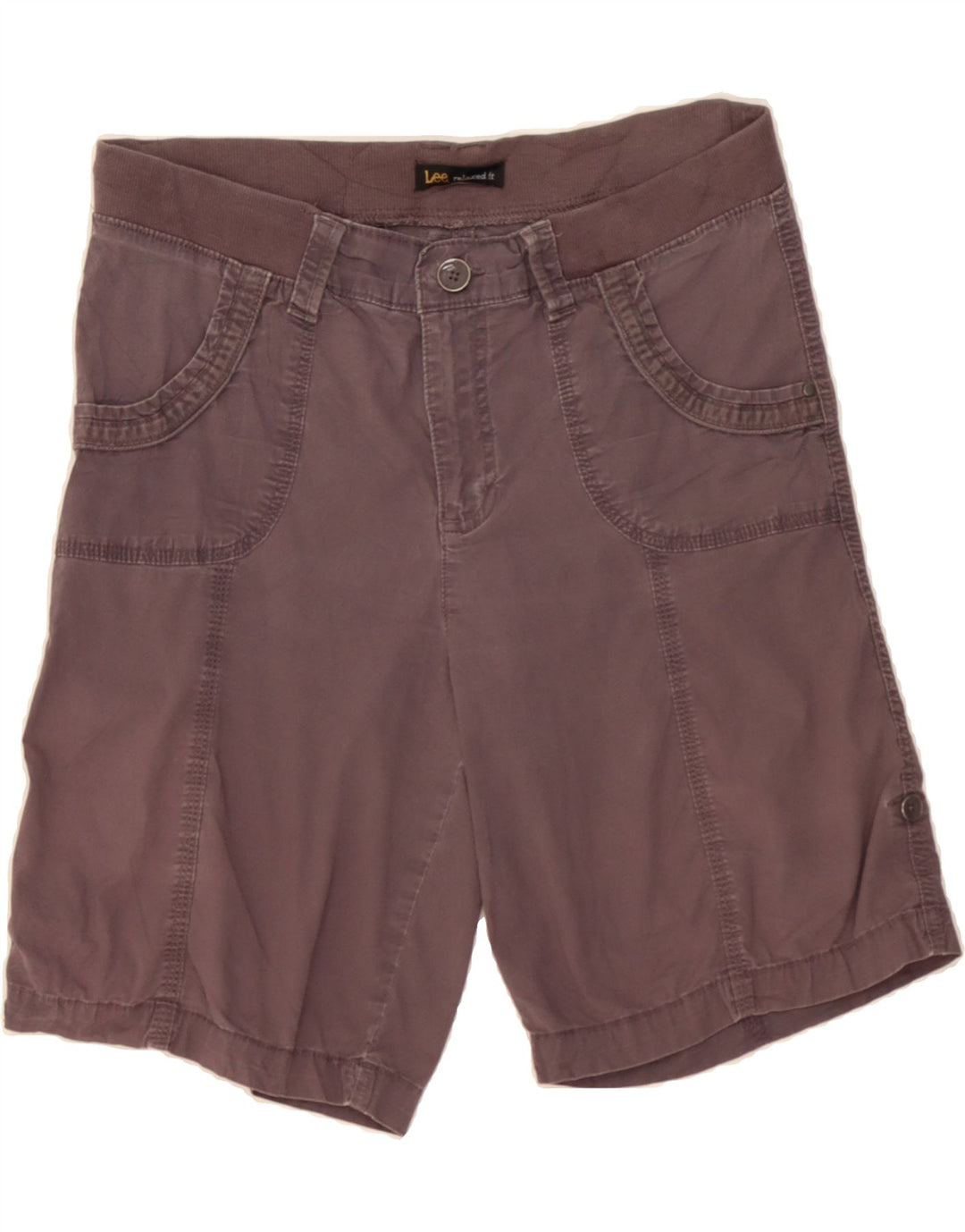 LEE Mens Relaxed Fit Cargo Shorts W32 Medium Grey Vintage Lee and Second-Hand Lee from Messina Hembry 