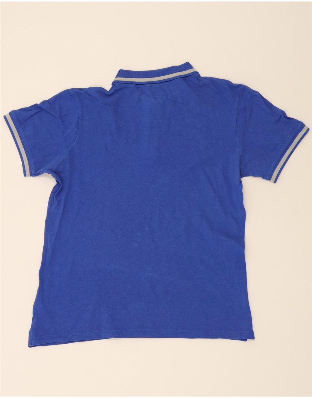 ARENA Mens Polo Shirt Medium Blue Cotton Vintage Arena and Second-Hand Arena from Messina Hembry 