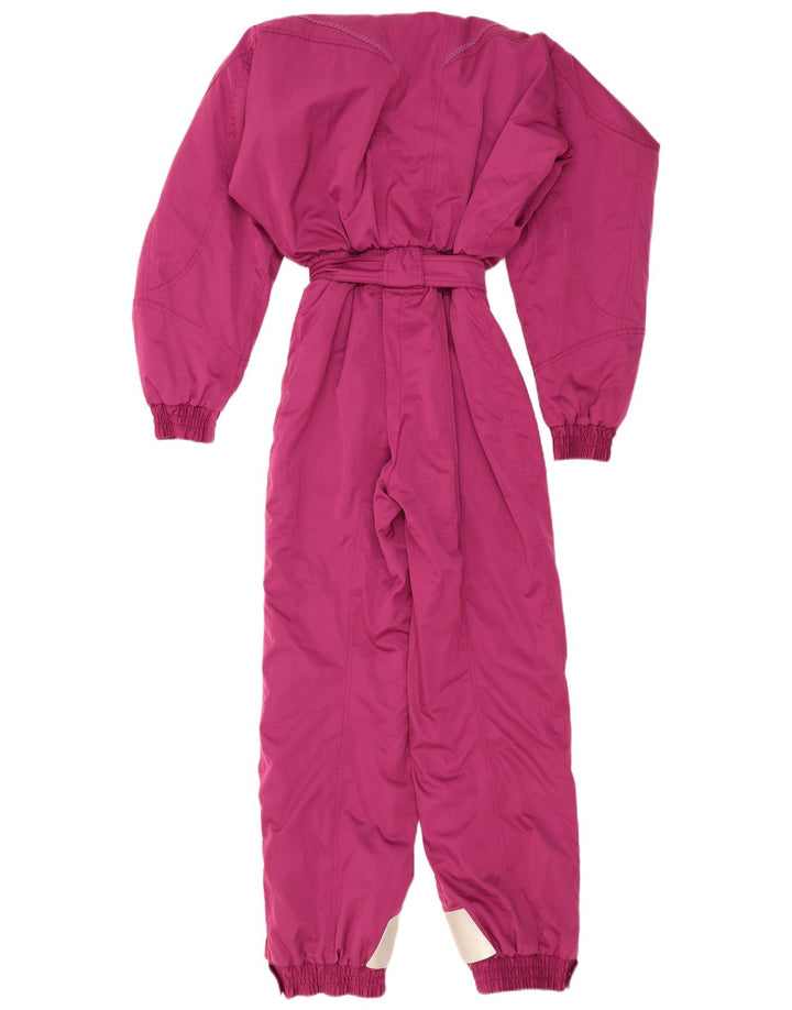 Asics Dame Oversized Ski Jumpsuit IT 46 Stor Lilla Nylon