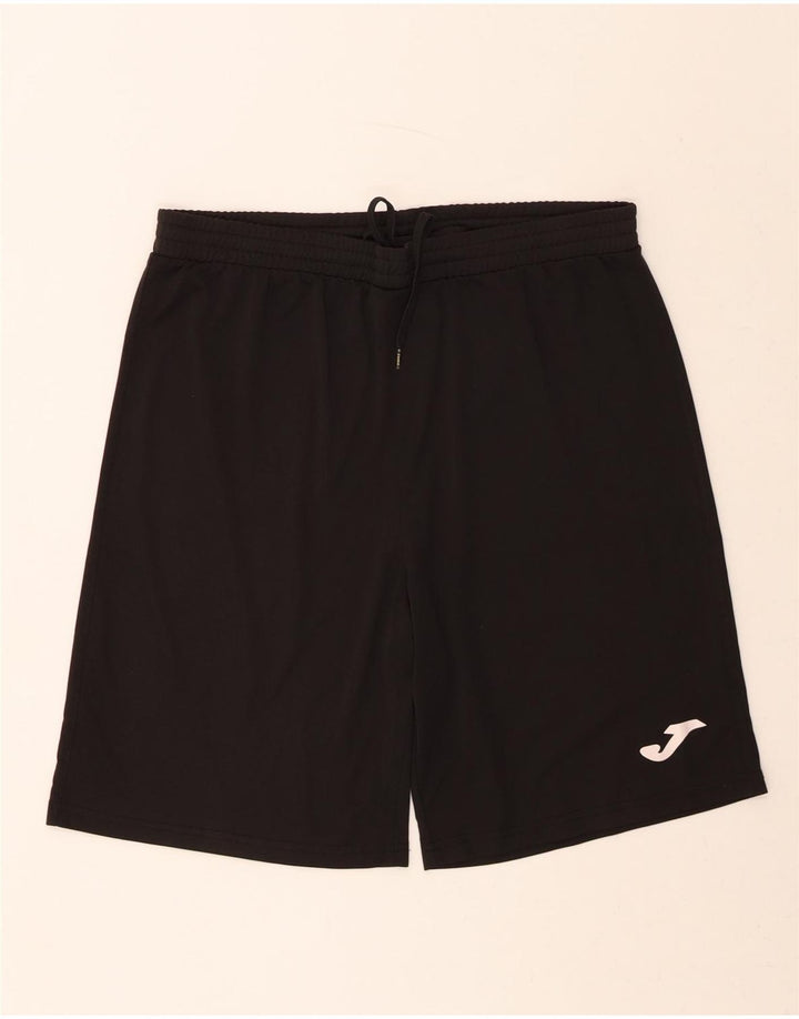 JOMA Mens Sport Shorts XL  Black Polyester Vintage Joma and Second-Hand Joma from Messina Hembry 