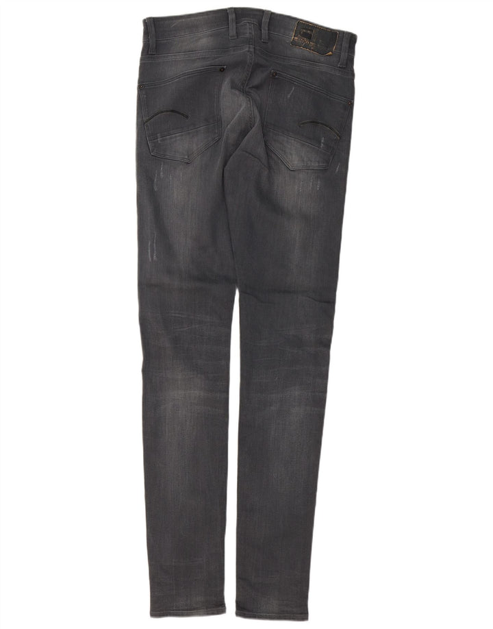 G-Star Herre Revend Distressed Super Slim Jeans W34 L36 Grå Bomuld