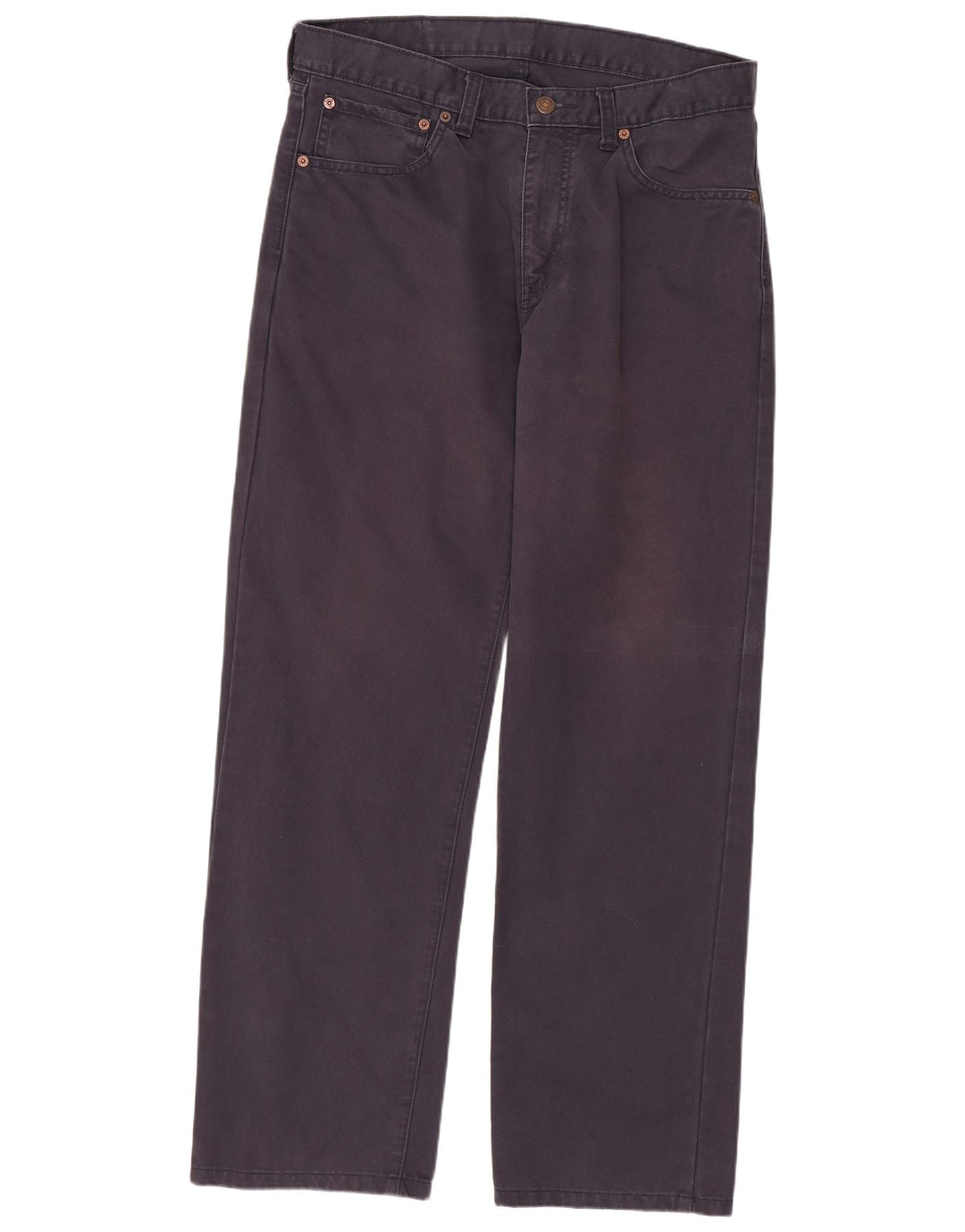 Levi's Herre 751 Straight Jeans W33 L29 Marineblå Bomuld