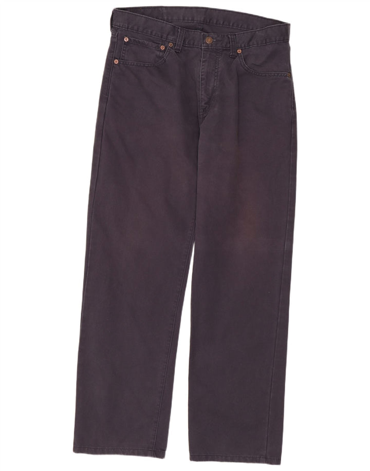 Levi's Herre 751 Straight Jeans W33 L29 Marineblå Bomuld