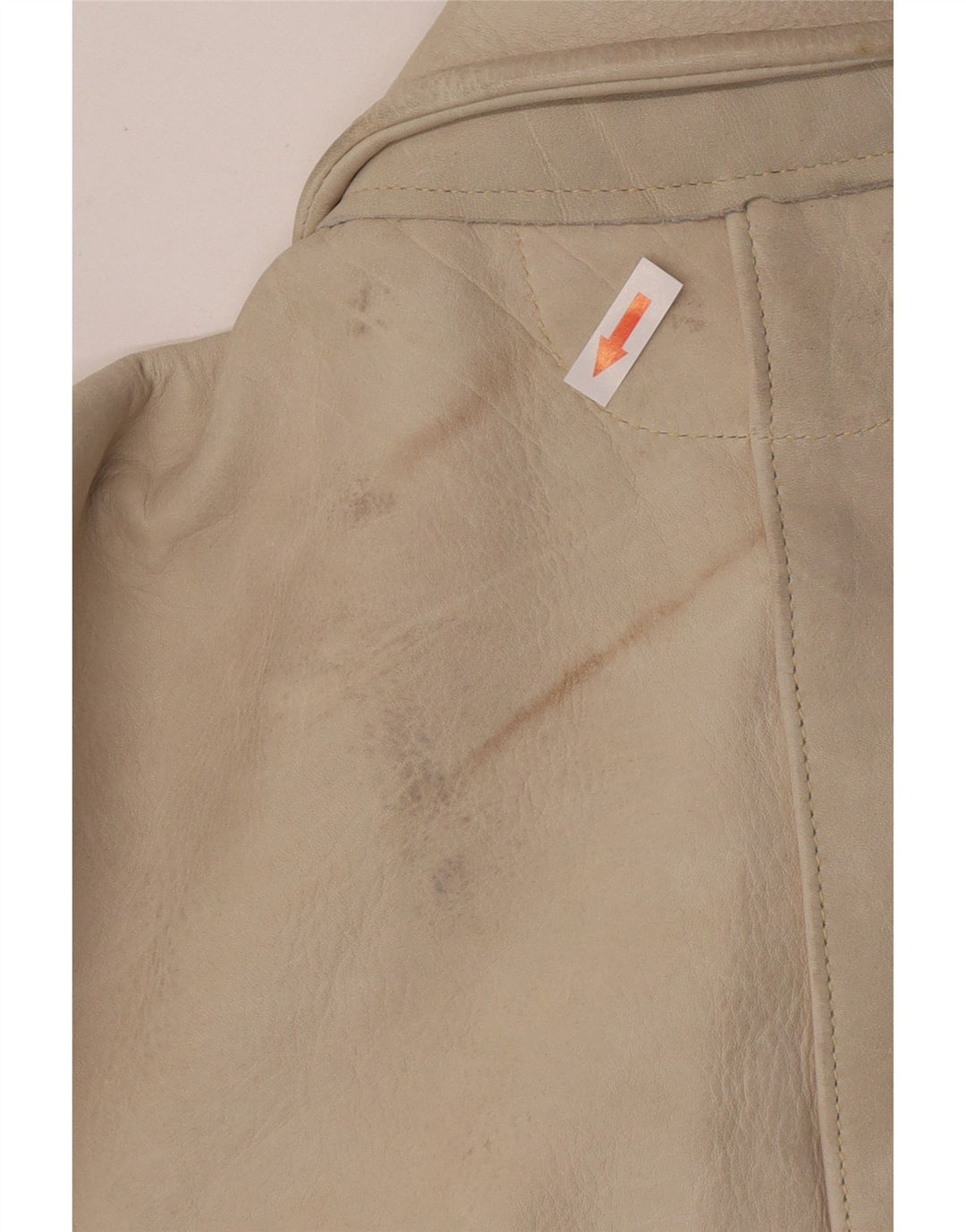 Vintage herre ruskindsjakke IT 50 Large Beige