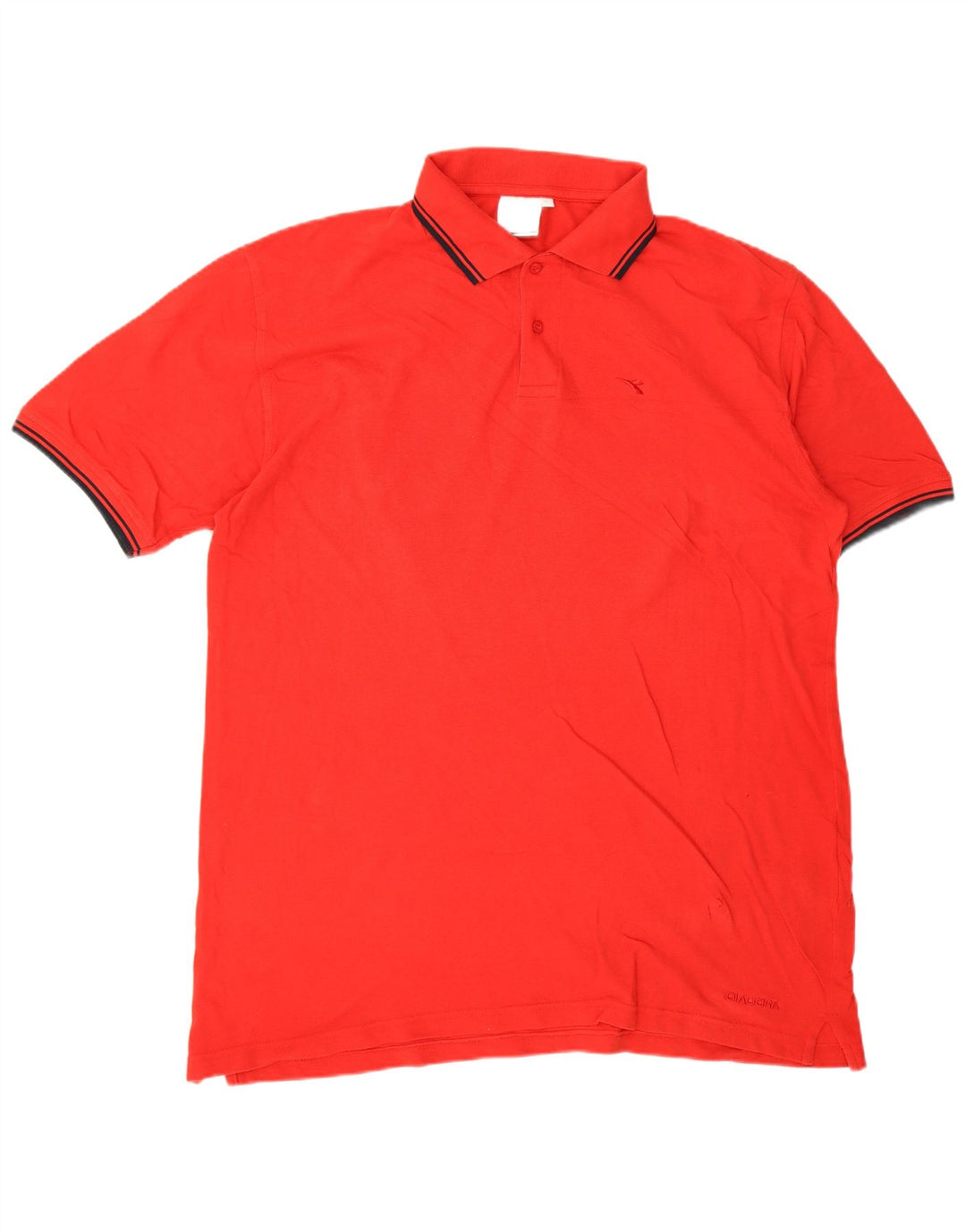 Diadora herre poloshirt 2XL rød bomuld