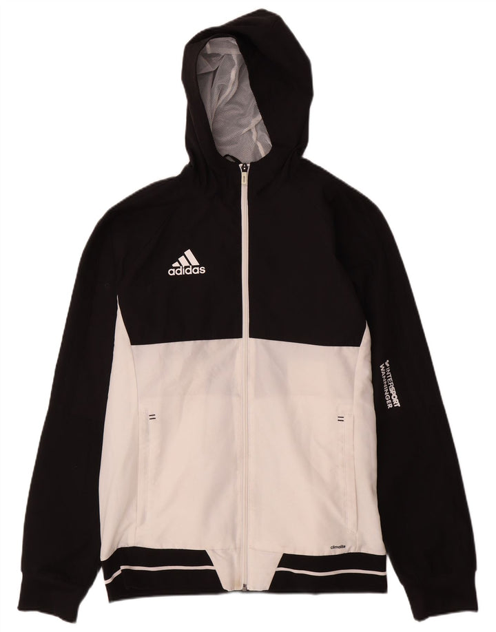 ADIDAS Herre Climalite Grafisk træningsdragt Topjakke Medium Sort