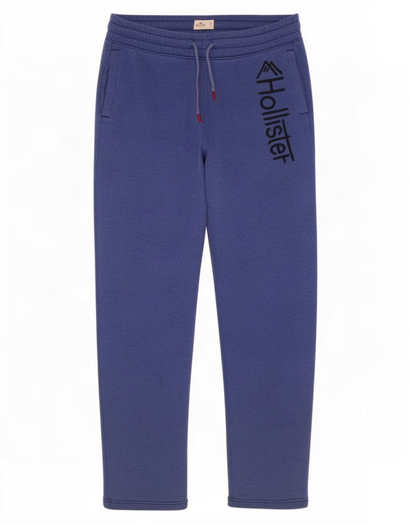 Hollister Herre grafisk træningsdragt Bukser Medium Blue Flecked Bomuld