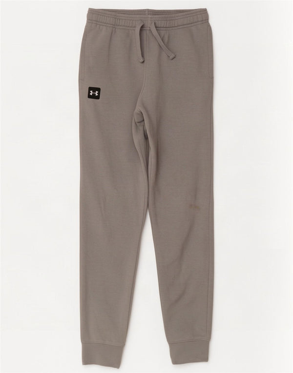 Under Armour Drenge træningsdragt Bukser Joggers 11-12 år Stor grå bomuld